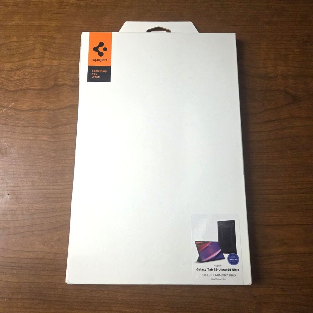 Spigen Galaxy Tab S9/S8 Ultra Case‎ | Rugged Armor Pro | Black | ACS06538